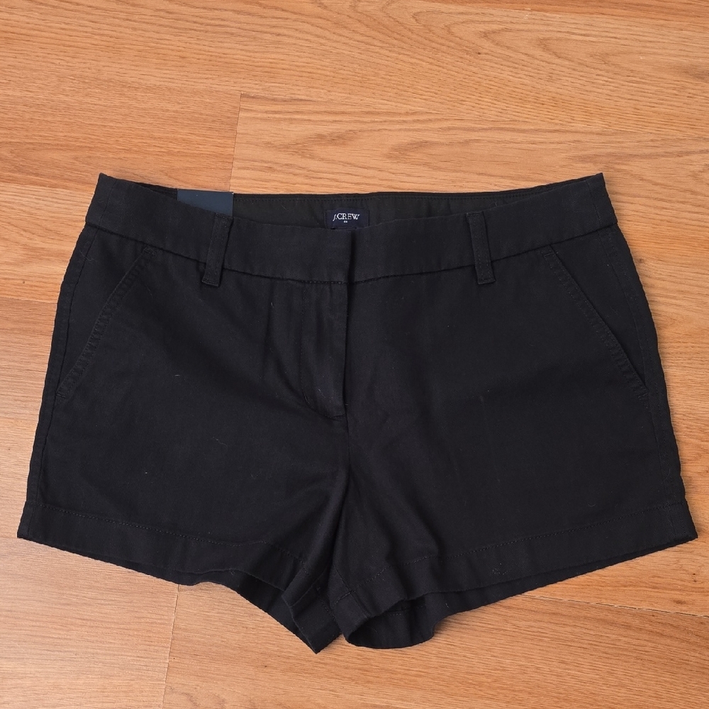 J. Crew Black Bermuda 3 1/2" Shorts Size 8